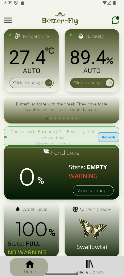 Better-Fly App Demo Video
